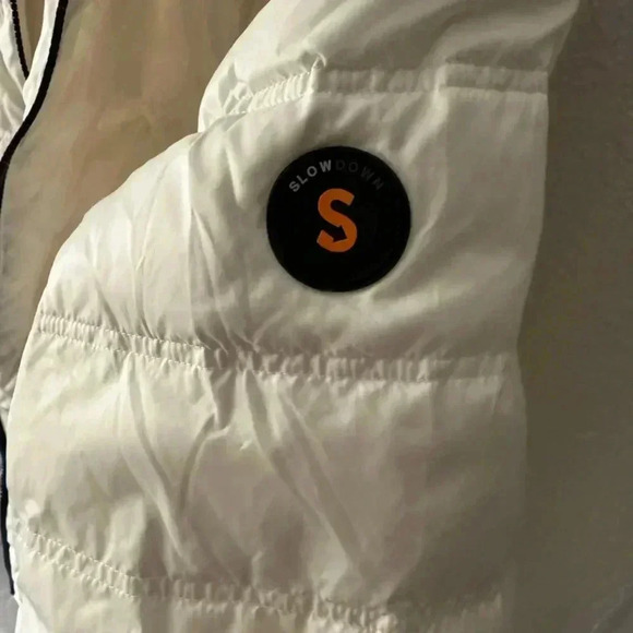 SLOW DOWN Women Down Puffer Jacket Winter Down Puffer - Picture 6 of 13